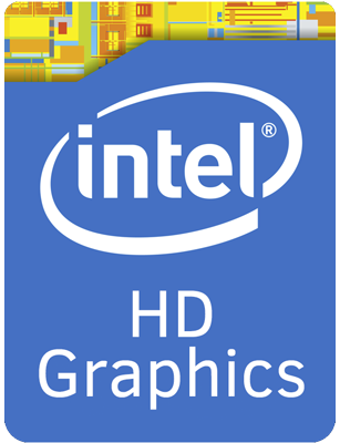 Эмблема Intel HD graphics